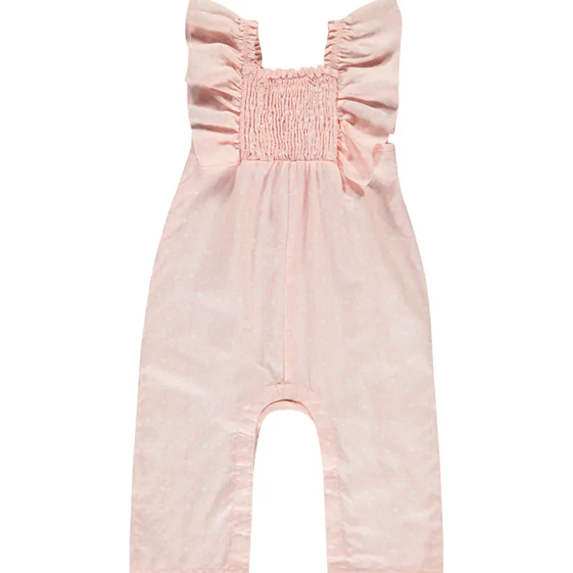 Lange jumpsuit met vlekken voor meisjes