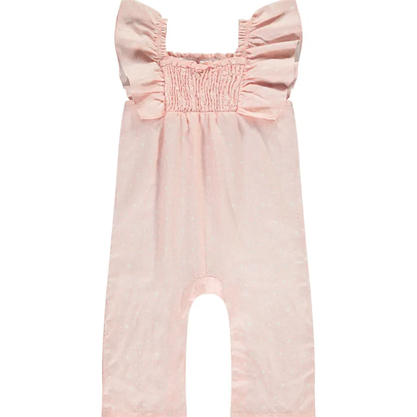 Lange jumpsuit met vlekken voor meisjes