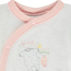 Lange jumpsuit van fluweel voor premature baby meisjes