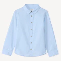 Lange mouwen effen shirt voor jongen