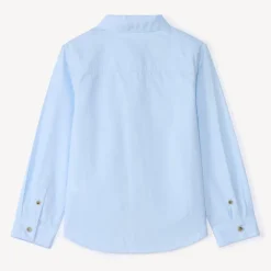 Lange mouwen effen shirt voor jongen