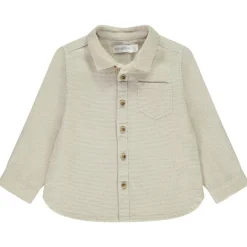 Lange mouwen honingraat shirt voor baby jongen
