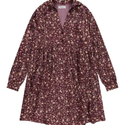 Lange mouwen jurk met bloemenprint voor vrouwen