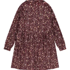 Lange mouwen jurk met bloemenprint voor vrouwen