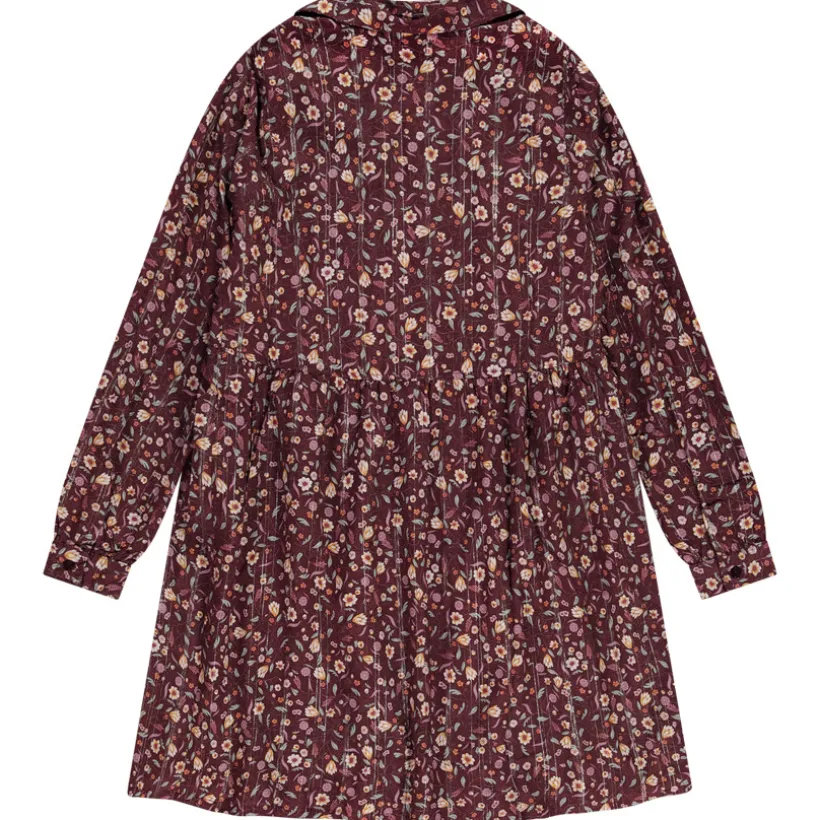 Lange mouwen jurk met bloemenprint voor vrouwen
