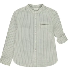 Lange mouwen opgerolde gestreepte shirt voor jongen