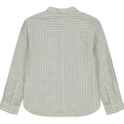 Lange mouwen opgerolde gestreepte shirt voor jongen