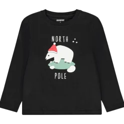 Lange mouwen T-shirt met kerst ijsbeer patroon voor jongen
