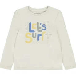 Lange mouwen T-shirt met reliëf jongens