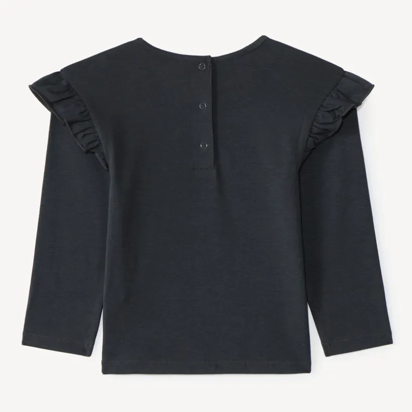 Lange mouwen T-shirt voor babymeisjes met fantasie borduursel
