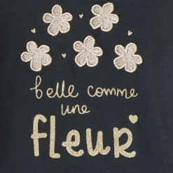 Lange mouwen T-shirt voor babymeisjes met fantasie borduursel