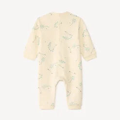 Langere dinosaurusprint jumpsuit voor babyjongen