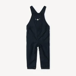 Lange salopette met een speelse zak voor babyjongen