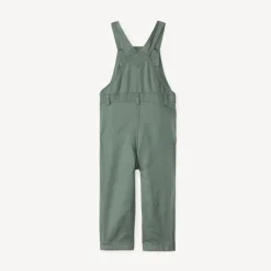 Lange tuinbroek met eekhoornpatch voor babyjongens