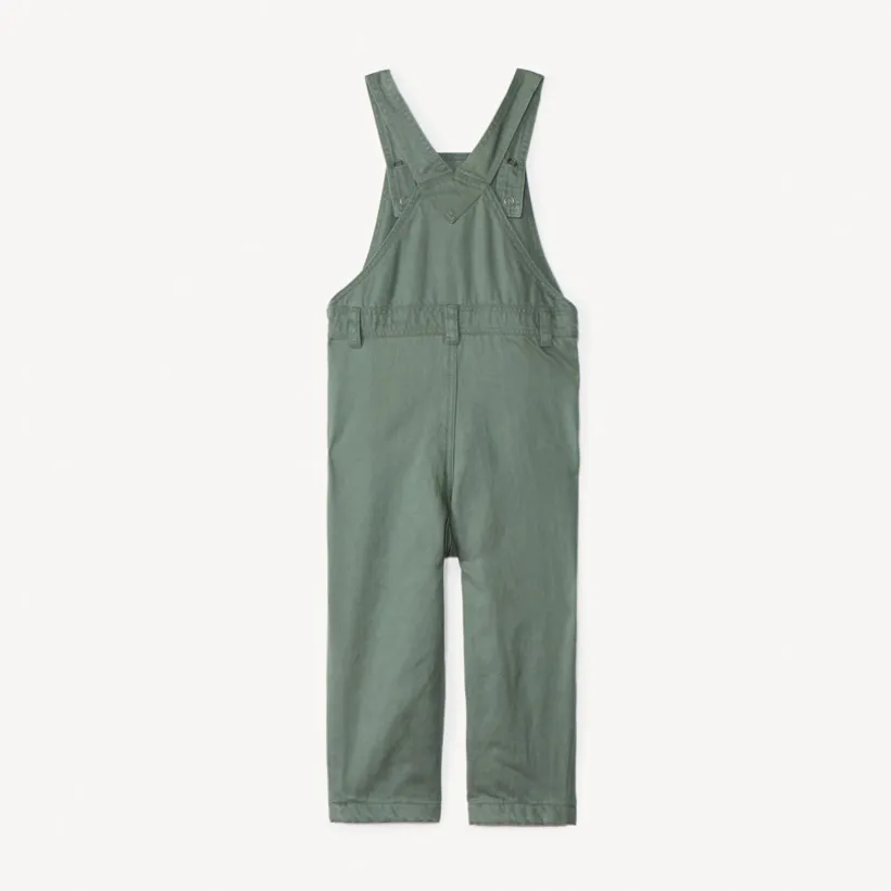 Lange tuinbroek met eekhoornpatch voor babyjongens
