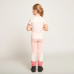 Lange tweekleurige skilegging voor meisjes