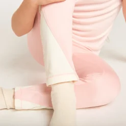 Lange tweekleurige skilegging voor meisjes