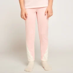 Lange tweekleurige skilegging voor meisjes