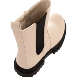 Lederlook botines met chunky zolen voor meisjes