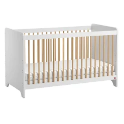 Ledikant 70X140cm Leaf Wit/Hout