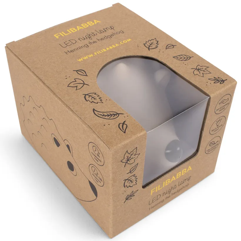 LED Nachtlamp Henning de Egel 11cm