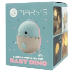 LED-nachtlampje Baby Dino Blauw