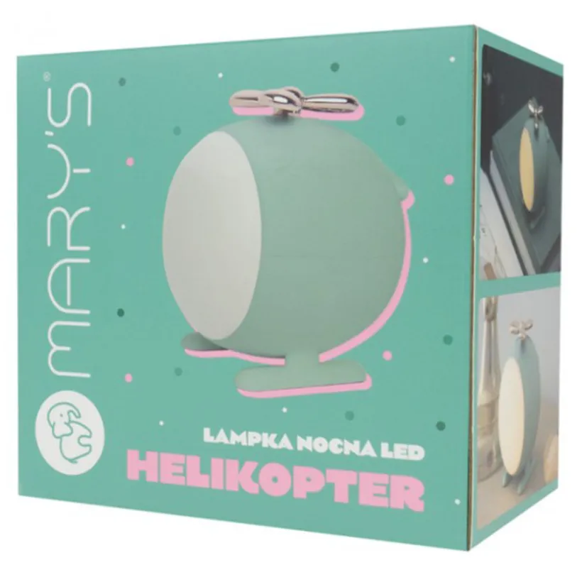 LED-nachtlampje Helikopter