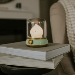 LED-nachtlampje Little Flame Geel