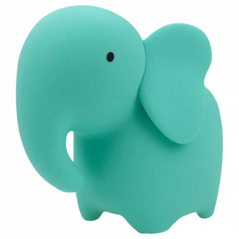LED-nachtlampje Olifant Turquoise