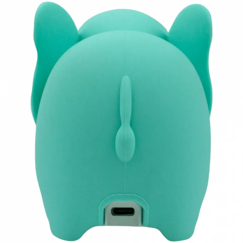 LED-nachtlampje Olifant Turquoise