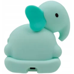 LED-nachtlampje + wekker Rocking Olifant