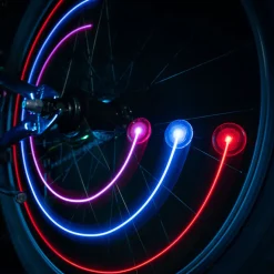 Led spaakverlichting voor fietsen OrbitBrightz Muliticolor 2stks