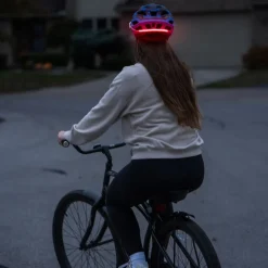 LED Verlichting voor fietshelmen Helmet Brightz Rood