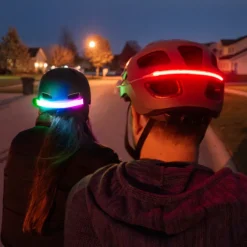 LED Verlichting voor fietshelmen Helmet Brightz Rood