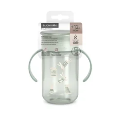 Leerpot 360º 340ml Wonderland groen +12M