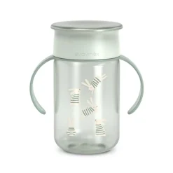 Leerpot 360º 340ml Wonderland groen +12M