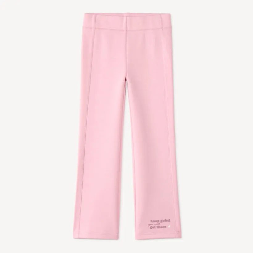 Legging flare meisjes uni