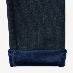 Legging fluweel met lurex meisjes
