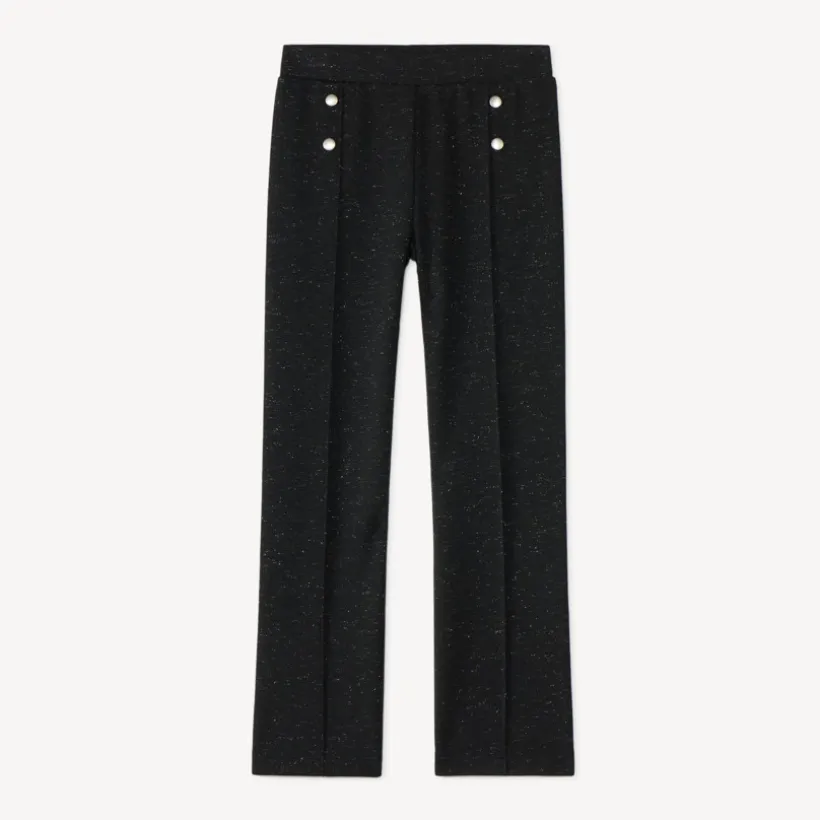Legging meisje Milano met gouden lurex