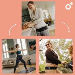 Lendetrui zwangerschap Mom'n Belly - Zwart