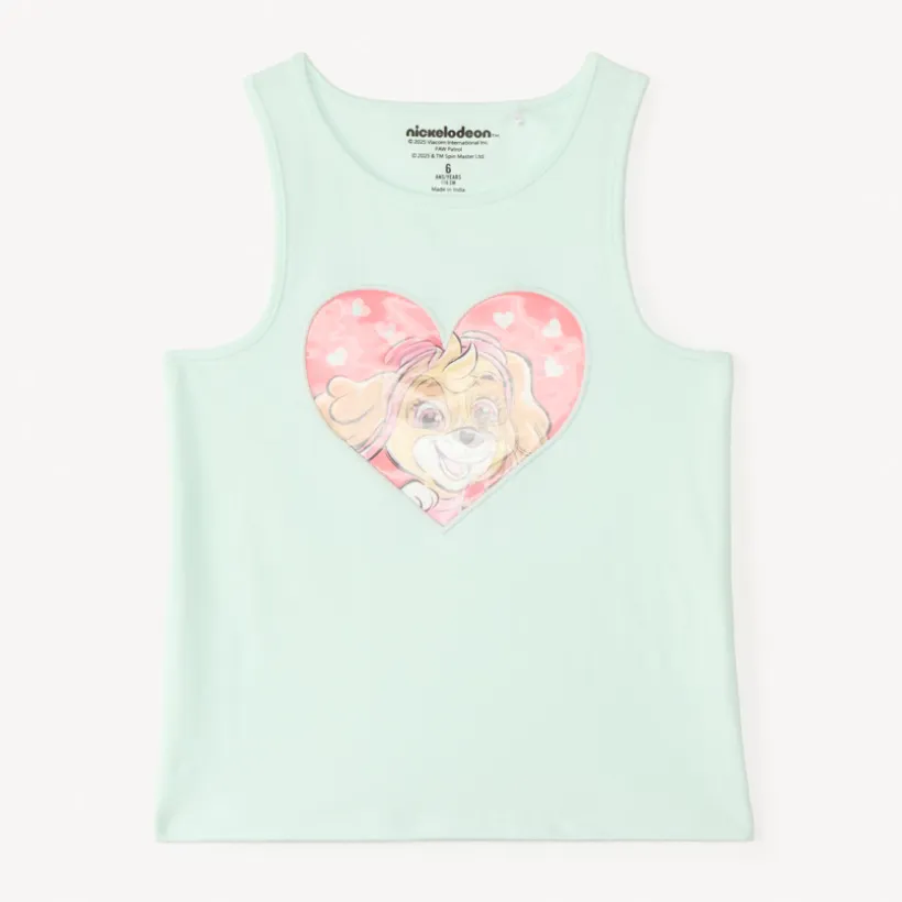 Lenticulair gedrukt tanktop Stella Pat'Patrouille meisjes