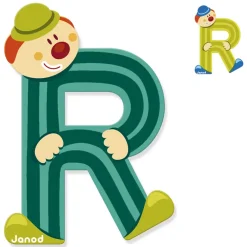 Letter Clown R