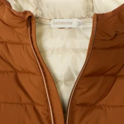 Lichte, waterafstotende winterjas met capuchon voor jongens.