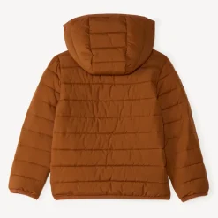 Lichte, waterafstotende winterjas met capuchon voor jongens.