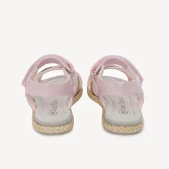 Lila glitter sandalen meisjes