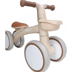 Loopfiets Luna 1ste leeftijd Ecru Wit
