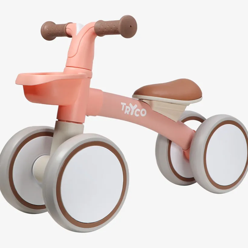 Loopfiets Luna 1ste leeftijd Roze