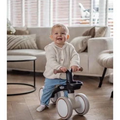 Loopfiets Luna 1ste leeftijd Zwart