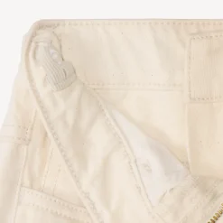 Losse jeans in denim met cargo-stijl en zakken meisjes