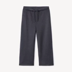 Losse joggingbroek in fleece effen meisjes